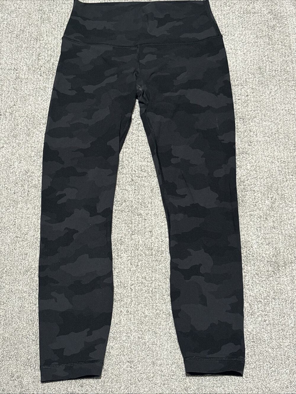 Lululemon Align High Rise Pant with Pockets 25" Heritage 365 Camo Coal Size 6